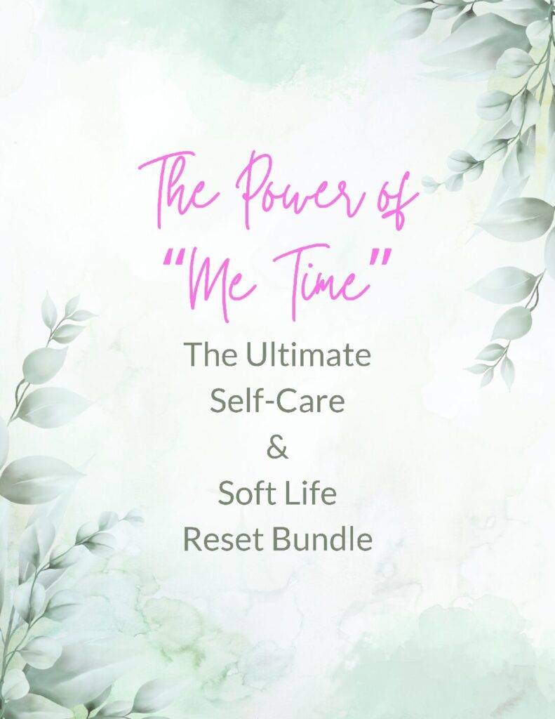 The Ultimate "Me Time" Self-Care & Soft Life Reset Bundle - A Self-Care Series by: Linda Vivers of LV Creative Concepts