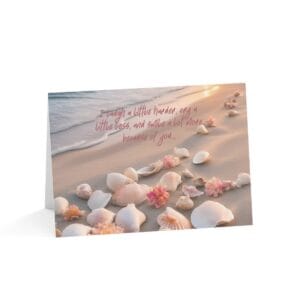 I Laugh a Little Harder Friendship Greeting Card