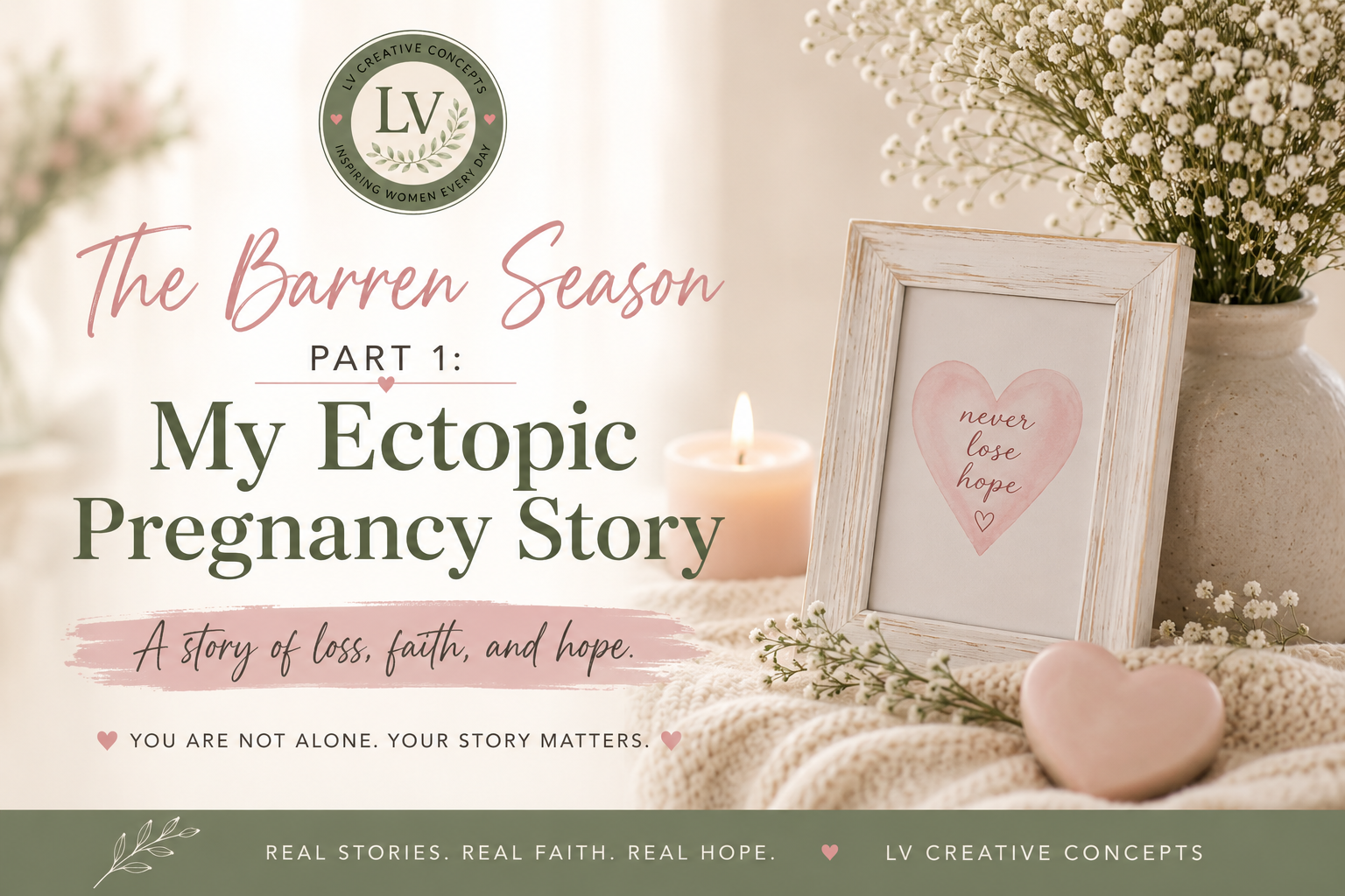 My Ectopic Pregnancy Story; The Barren Season Part 1: