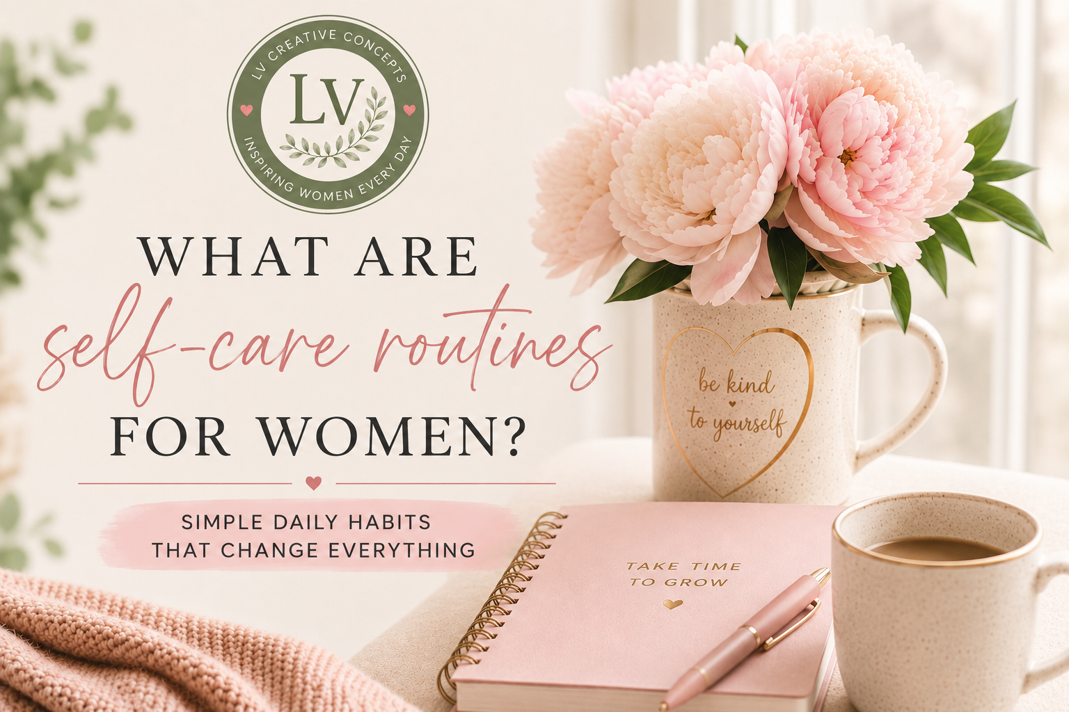 What Are Self-Care Routines for Women? Simple Daily Habits That Change Everything