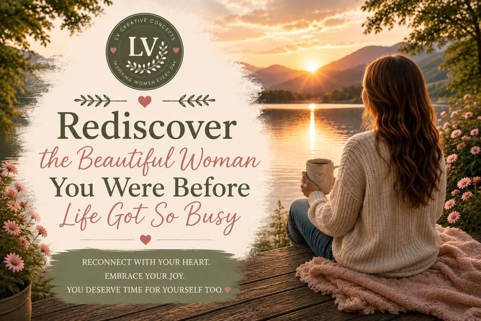 Rediscover the Beautiful Woman You Were Before Life Got So Busy